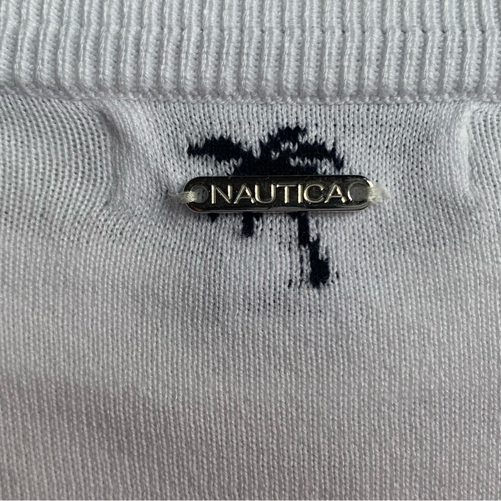 Nautica White Sweater - M - Picture 4 of 6